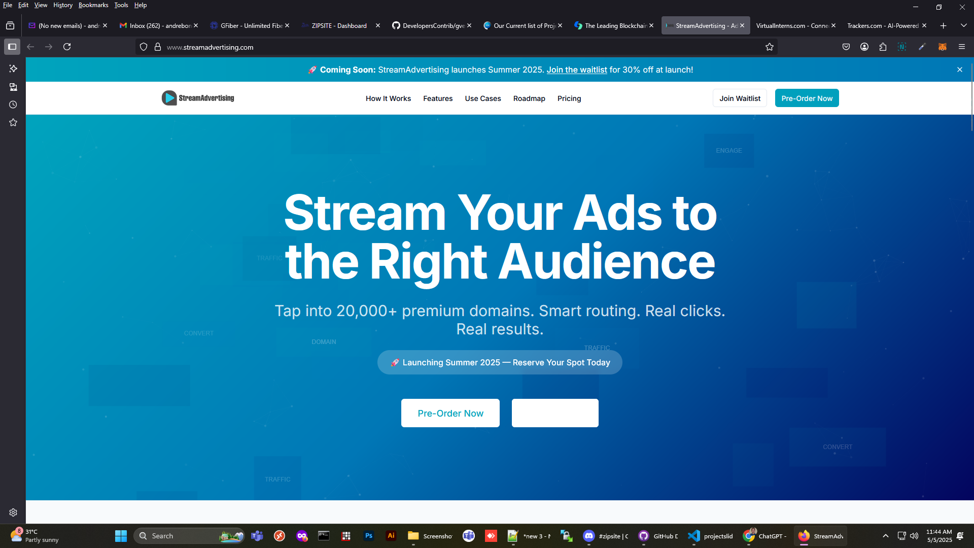 Stream Advertising